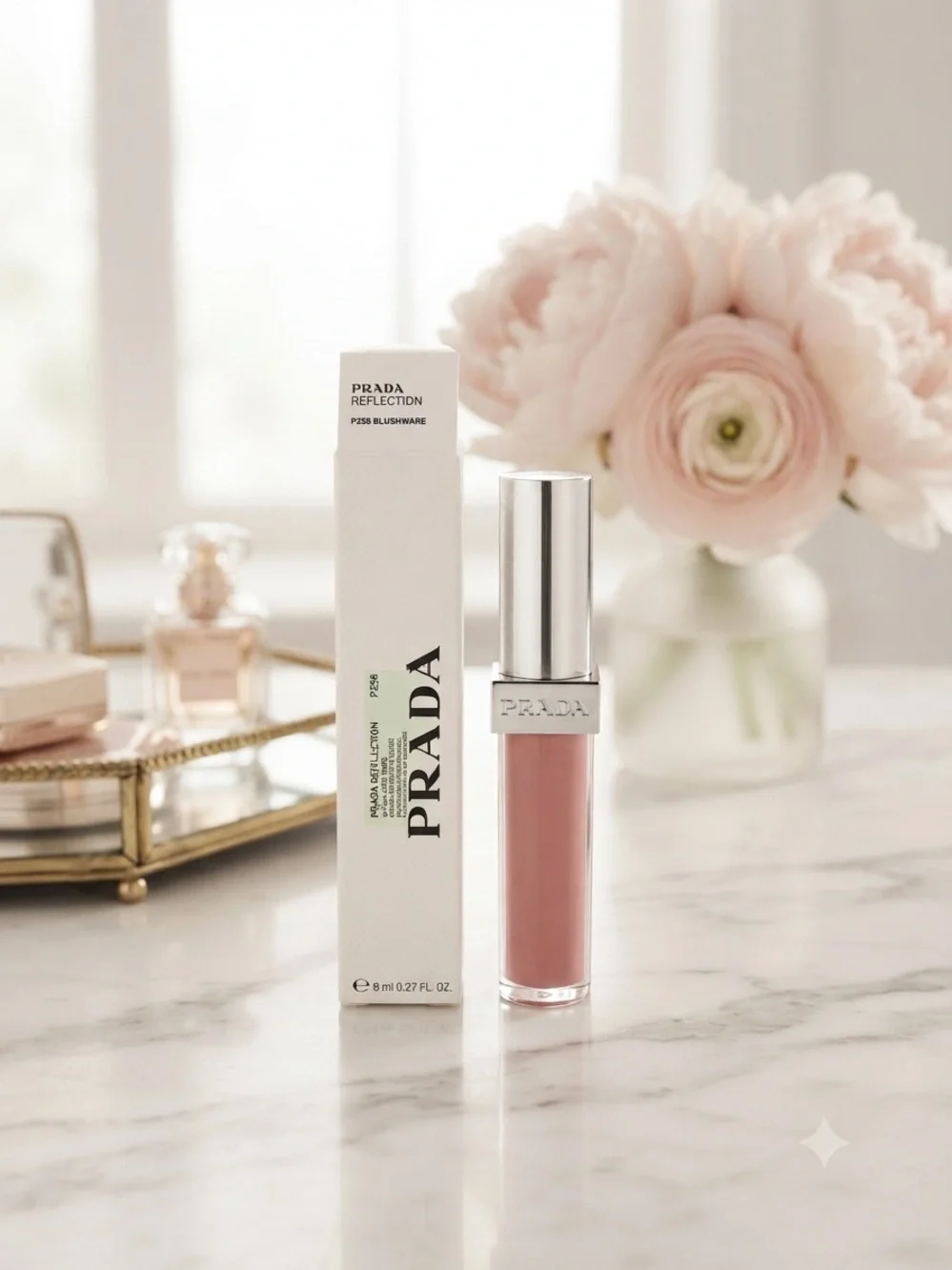 Prada Pink Cream Lip Gloss - Reflections Collection